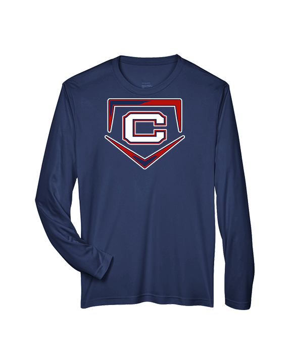 St. Lucie West Centennial HS Baseball Plate - Performance Longsleeve
