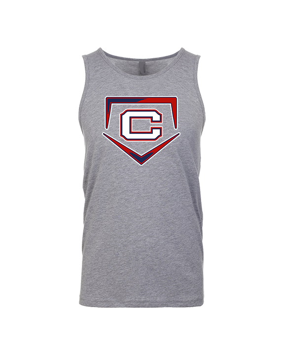 St. Lucie West Centennial HS Baseball Plate - Tank Top
