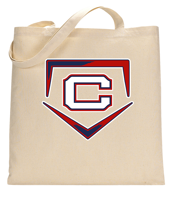St. Lucie West Centennial HS Baseball Plate - Tote