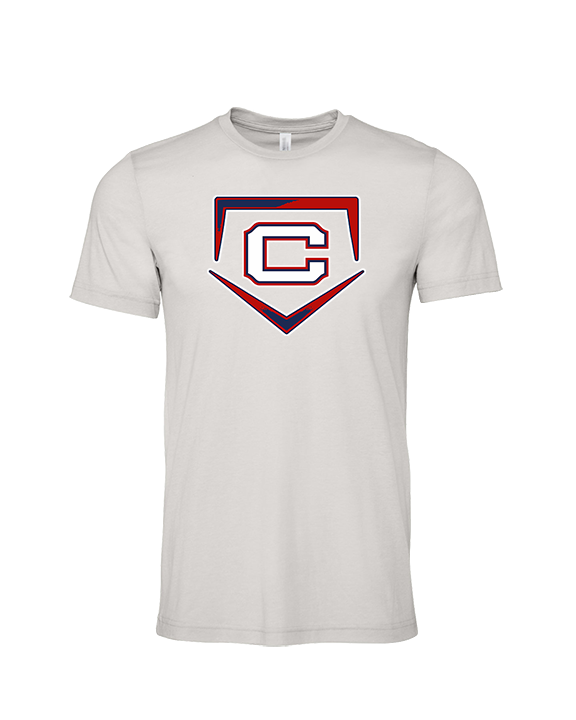 St. Lucie West Centennial HS Baseball Plate - Tri-Blend Shirt