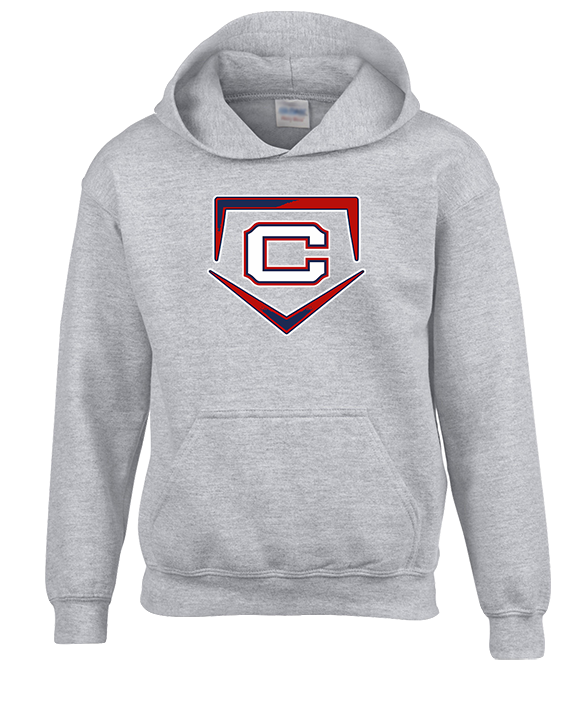 St. Lucie West Centennial HS Baseball Plate - Unisex Hoodie