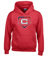 St. Lucie West Centennial HS Baseball Plate - Unisex Hoodie