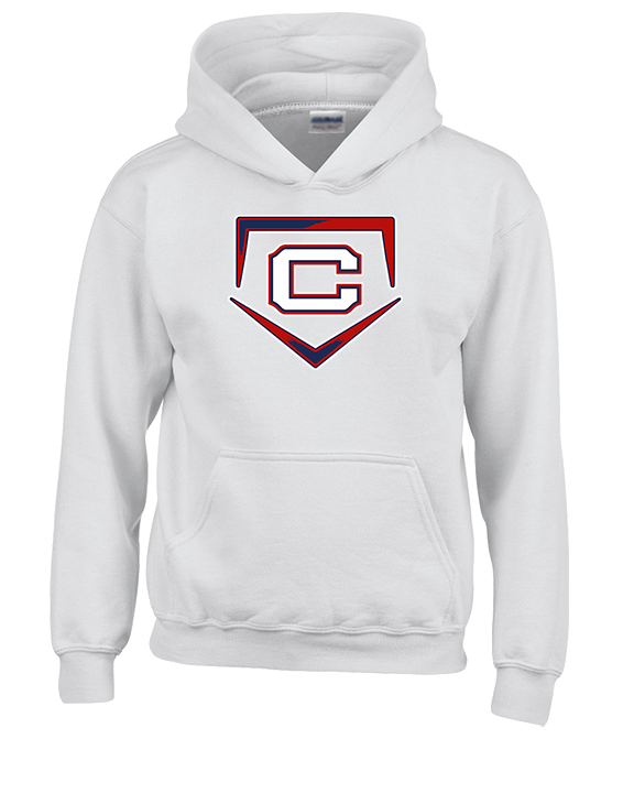 St. Lucie West Centennial HS Baseball Plate - Unisex Hoodie