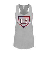 St. Lucie West Centennial HS Baseball Plate - Womens Tank Top