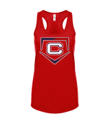 St. Lucie West Centennial HS Baseball Plate - Womens Tank Top