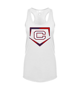 St. Lucie West Centennial HS Baseball Plate - Womens Tank Top