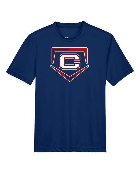 St. Lucie West Centennial HS Baseball Plate - Youth Performance Shirt