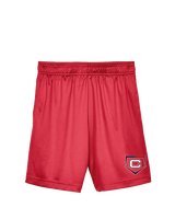 St. Lucie West Centennial HS Baseball Plate - Youth Training Shorts