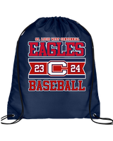 St. Lucie West Centennial HS Baseball Stamp - Drawstring Bag