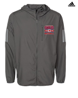 St. Lucie West Centennial HS Baseball Stamp - Mens Adidas Full Zip Jacket