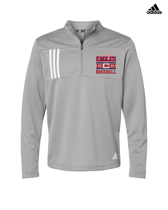 St. Lucie West Centennial HS Baseball Stamp - Mens Adidas Quarter Zip
