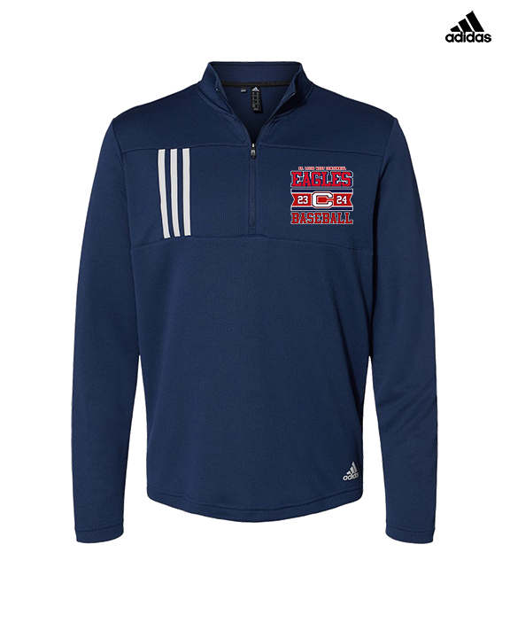 St. Lucie West Centennial HS Baseball Stamp - Mens Adidas Quarter Zip