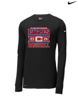 St. Lucie West Centennial HS Baseball Stamp - Mens Nike Longsleeve