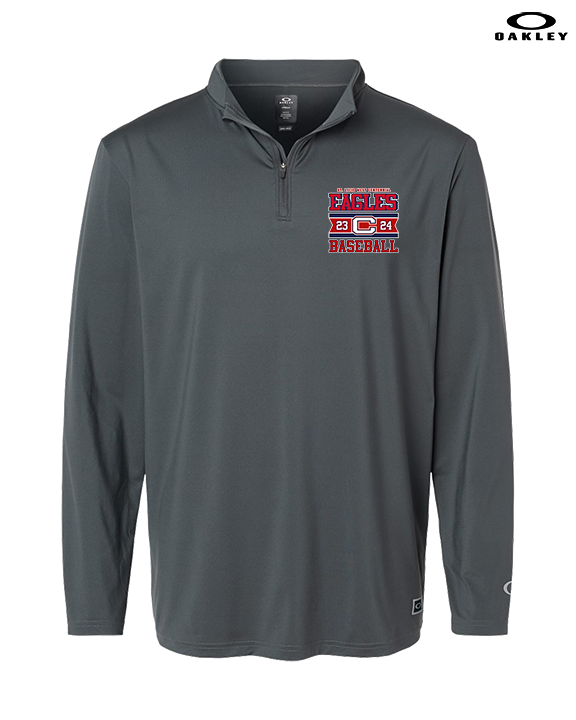 St. Lucie West Centennial HS Baseball Stamp - Mens Oakley Quarter Zip