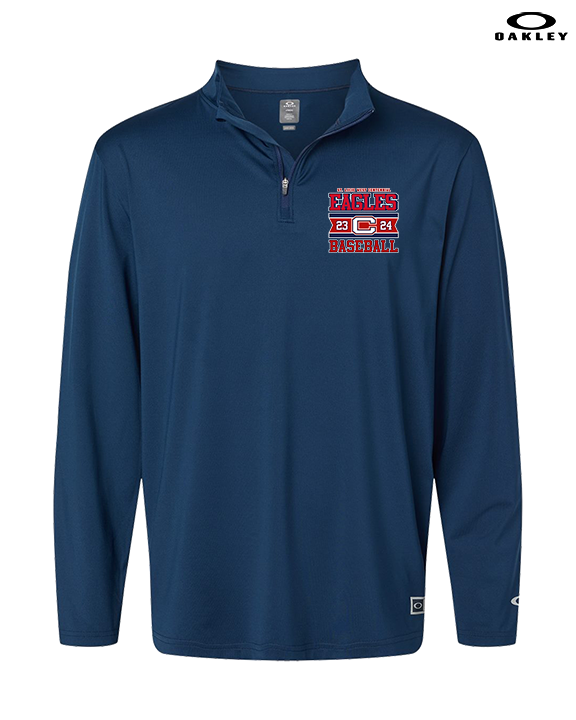 St. Lucie West Centennial HS Baseball Stamp - Mens Oakley Quarter Zip