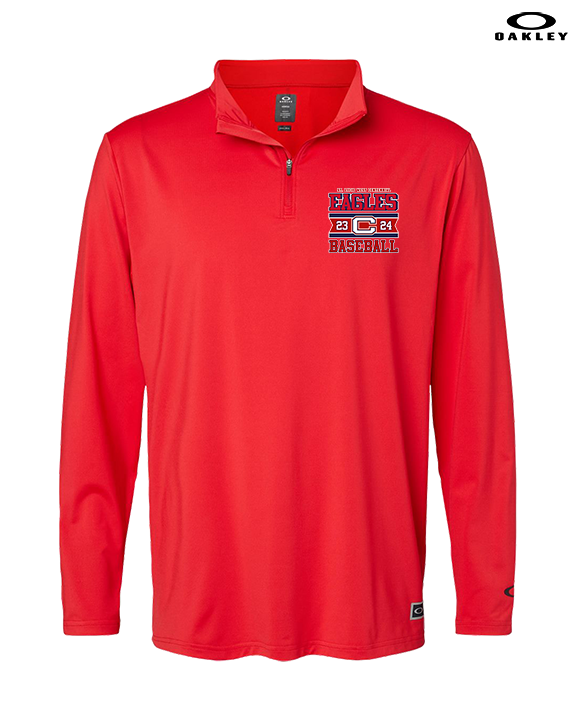 St. Lucie West Centennial HS Baseball Stamp - Mens Oakley Quarter Zip