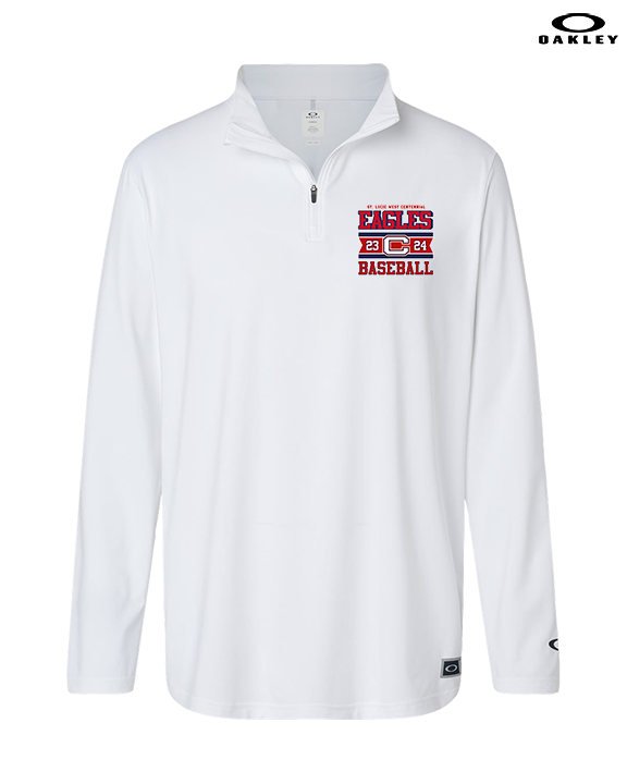 St. Lucie West Centennial HS Baseball Stamp - Mens Oakley Quarter Zip