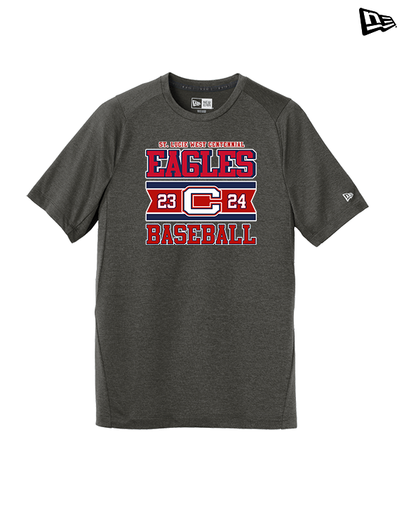 St. Lucie West Centennial HS Baseball Stamp - New Era Performance Shirt