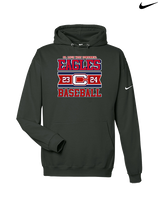 St. Lucie West Centennial HS Baseball Stamp - Nike Club Fleece Hoodie
