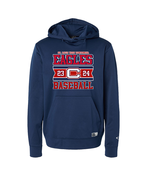 St. Lucie West Centennial HS Baseball Stamp - Oakley Performance Hoodie