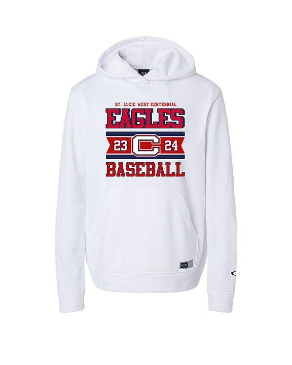 St. Lucie West Centennial HS Baseball Stamp - Oakley Performance Hoodie