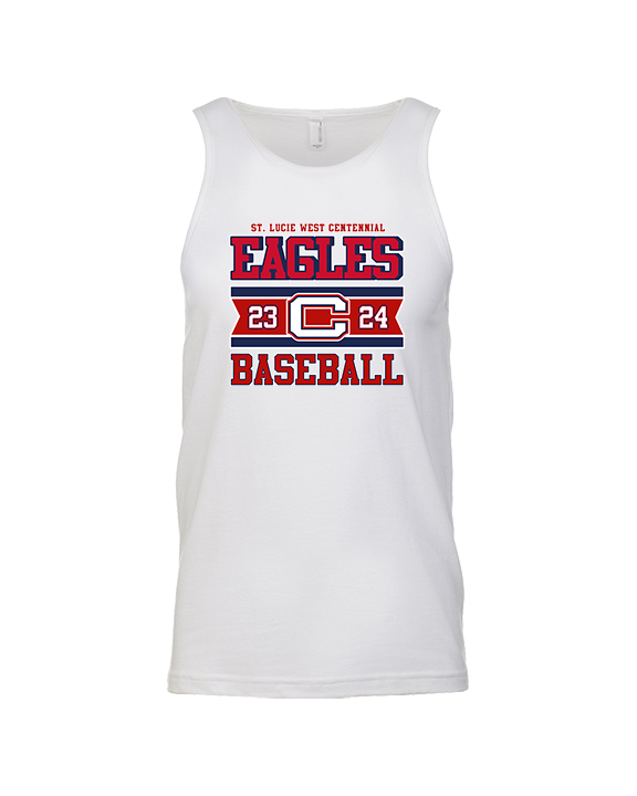 St. Lucie West Centennial HS Baseball Stamp - Tank Top