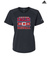 St. Lucie West Centennial HS Baseball Stamp - Womens Adidas Performance Shirt