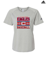 St. Lucie West Centennial HS Baseball Stamp - Womens Adidas Performance Shirt