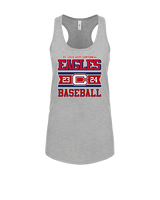 St. Lucie West Centennial HS Baseball Stamp - Womens Tank Top