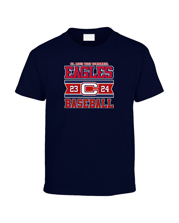 St. Lucie West Centennial HS Baseball Stamp - Youth Shirt