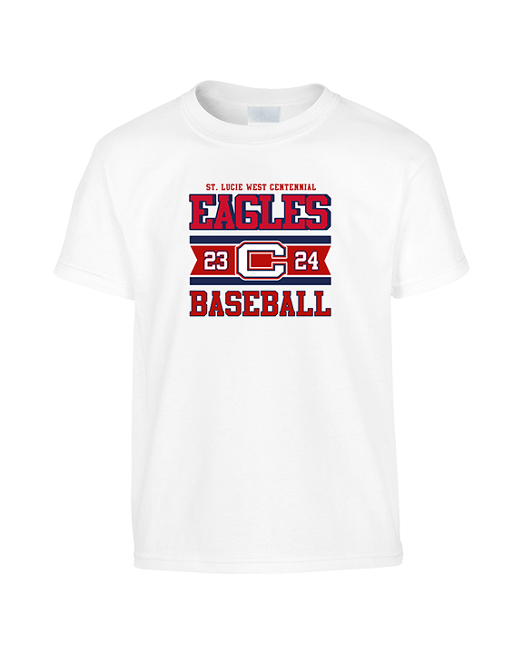 St. Lucie West Centennial HS Baseball Stamp - Youth Shirt