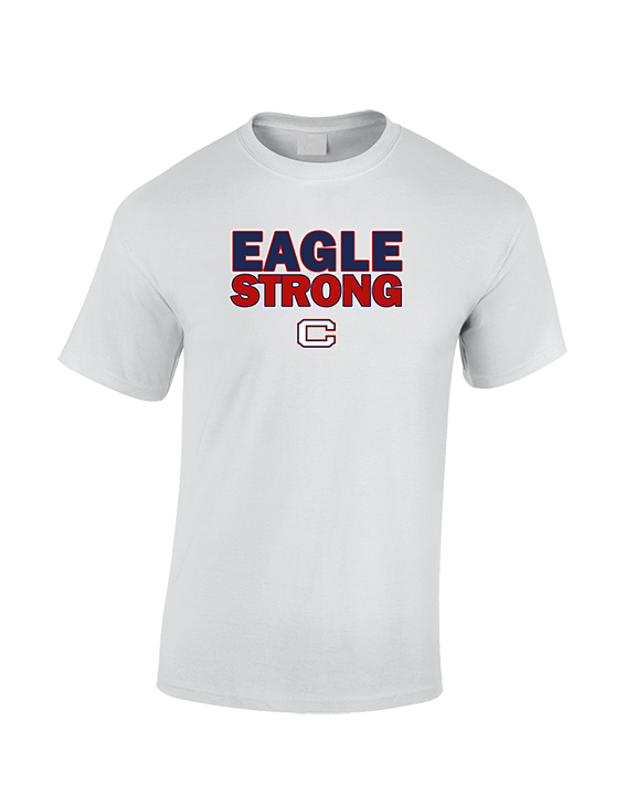 St. Lucie West Centennial HS Baseball Strong - Cotton T-Shirt