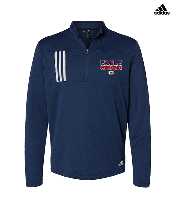 St. Lucie West Centennial HS Baseball Strong - Mens Adidas Quarter Zip
