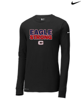 St. Lucie West Centennial HS Baseball Strong - Mens Nike Longsleeve