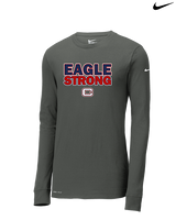 St. Lucie West Centennial HS Baseball Strong - Mens Nike Longsleeve