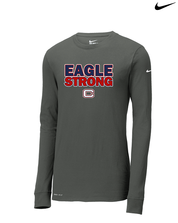St. Lucie West Centennial HS Baseball Strong - Mens Nike Longsleeve