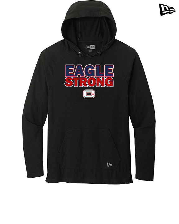 St. Lucie West Centennial HS Baseball Strong - New Era Tri-Blend Hoodie