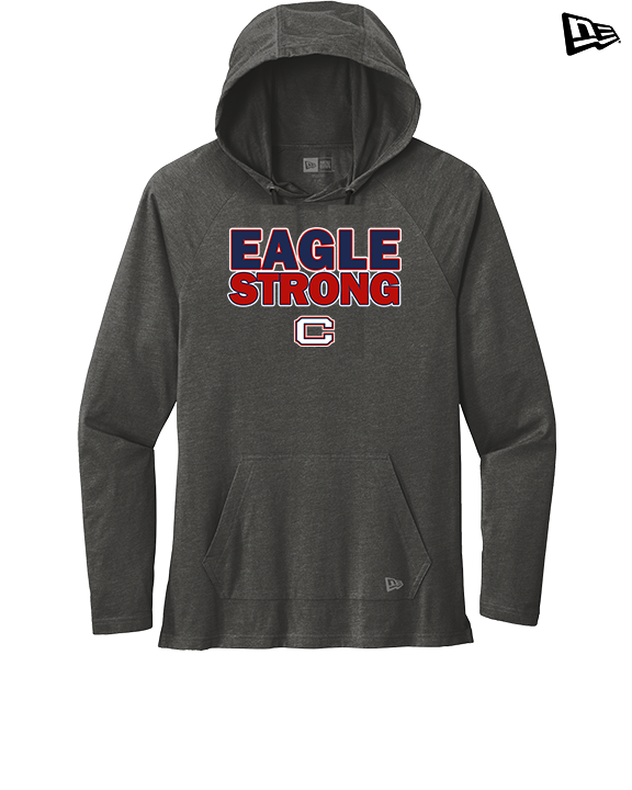 St. Lucie West Centennial HS Baseball Strong - New Era Tri-Blend Hoodie