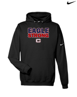 St. Lucie West Centennial HS Baseball Strong - Nike Club Fleece Hoodie