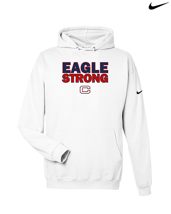 St. Lucie West Centennial HS Baseball Strong - Nike Club Fleece Hoodie