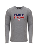 St. Lucie West Centennial HS Baseball Strong - Tri-Blend Long Sleeve