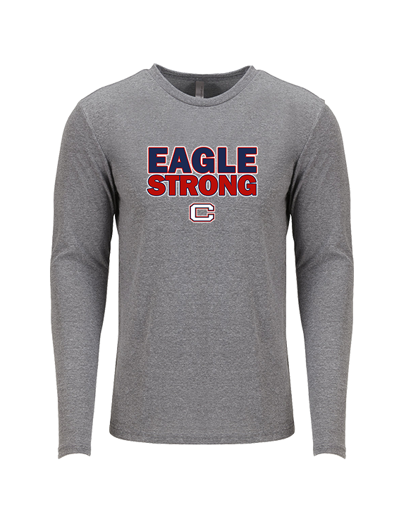St. Lucie West Centennial HS Baseball Strong - Tri-Blend Long Sleeve