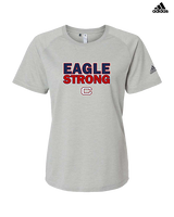 St. Lucie West Centennial HS Baseball Strong - Womens Adidas Performance Shirt