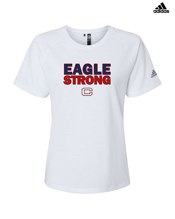 St. Lucie West Centennial HS Baseball Strong - Womens Adidas Performance Shirt