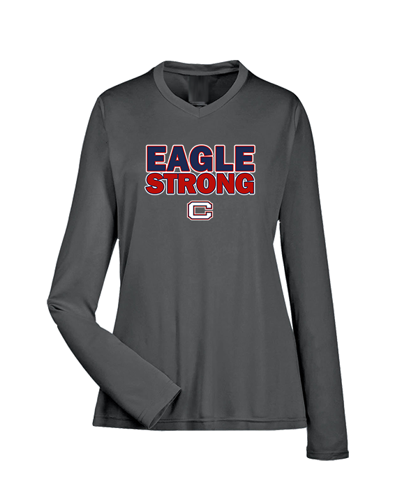 St. Lucie West Centennial HS Baseball Strong - Womens Performance Longsleeve