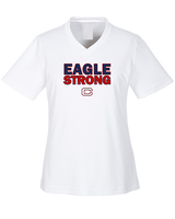 St. Lucie West Centennial HS Baseball Strong - Womens Performance Shirt