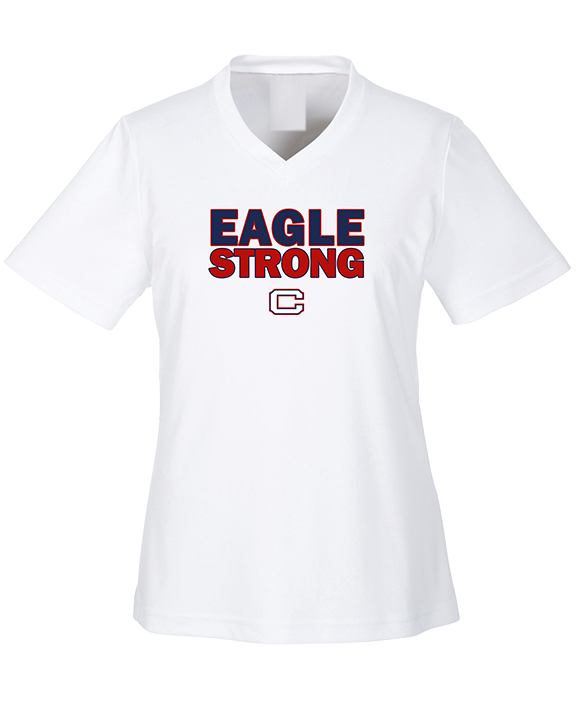 St. Lucie West Centennial HS Baseball Strong - Womens Performance Shirt