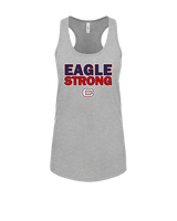 St. Lucie West Centennial HS Baseball Strong - Womens Tank Top