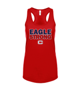 St. Lucie West Centennial HS Baseball Strong - Womens Tank Top