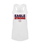 St. Lucie West Centennial HS Baseball Strong - Womens Tank Top